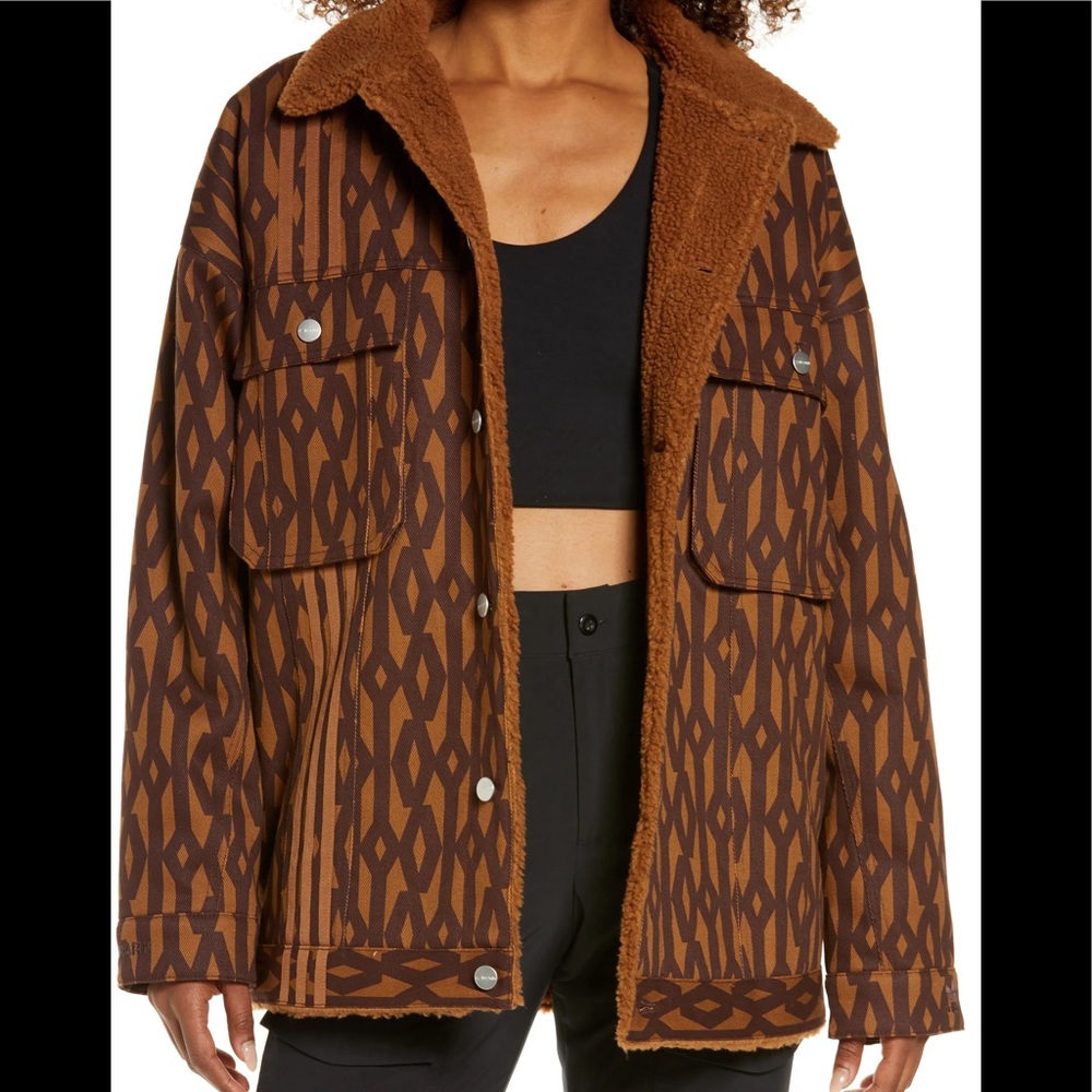 IVY PARK x ADIDAS “Icy Park” Monogram Denim Coat - Picture 6 of 6